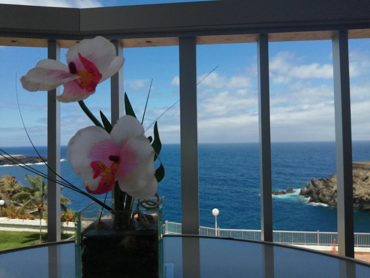Estudio Vistas Al Oceano Y Playa Icod De Los Vinos Bagian luar foto