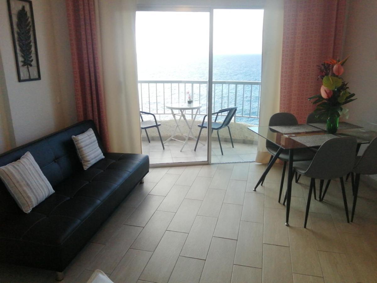 Estudio Vistas Al Oceano Y Playa Icod De Los Vinos Bagian luar foto
